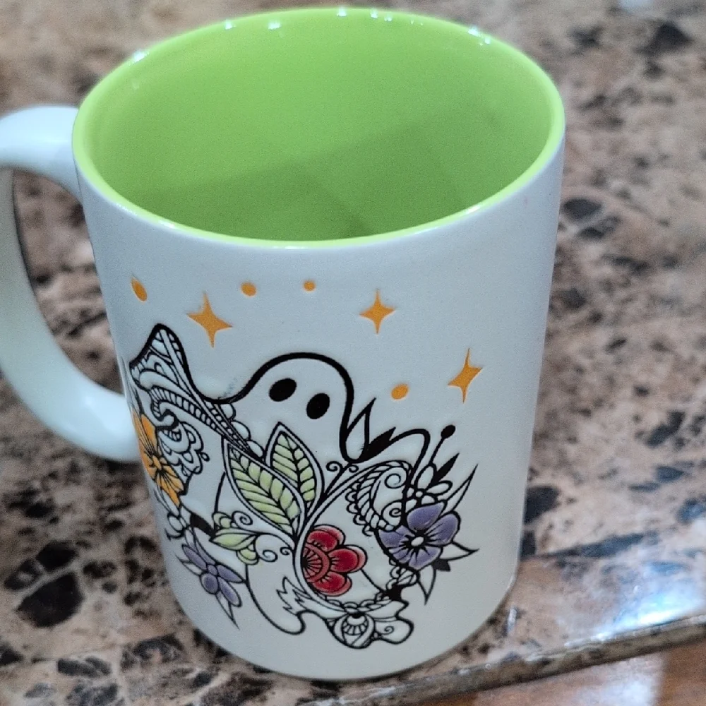 Colorful Ghost Design Mug - Picture 2 of 2